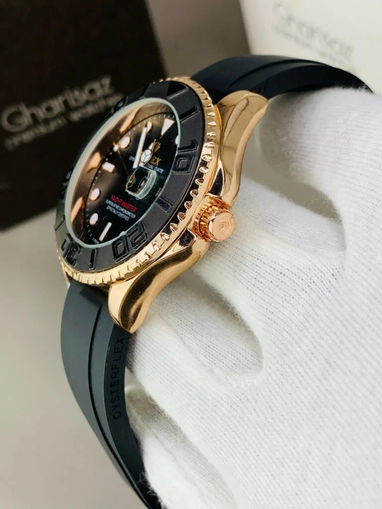 The RLX Yacht – 40mm Black Gold Men’s Watch