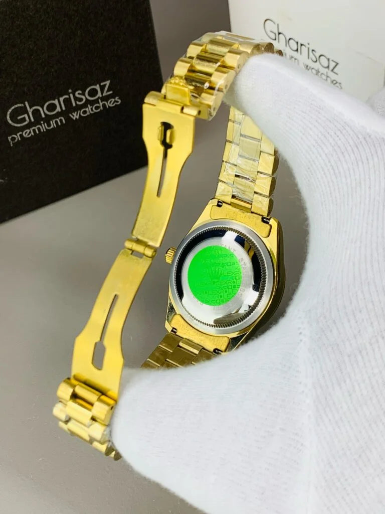 RLX Day Date Men’s Watch – Fluted Bezel & Jubilee Bracelet