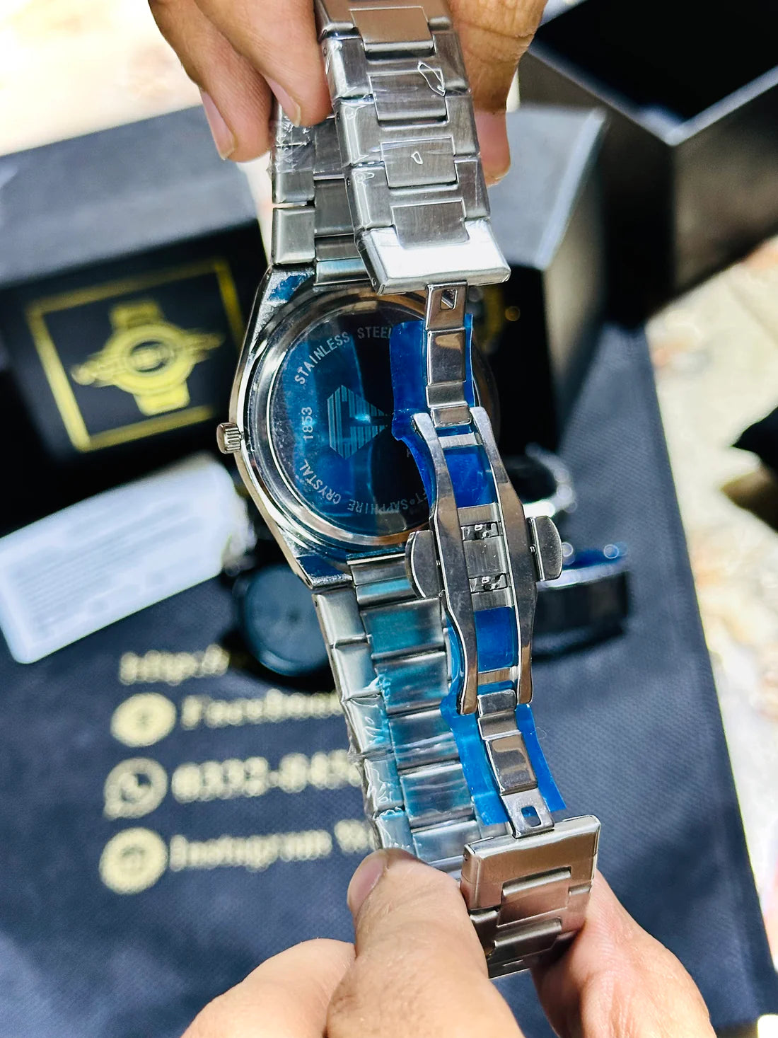 TISSOT PRX POWERMATIC ice blue tiffany blue