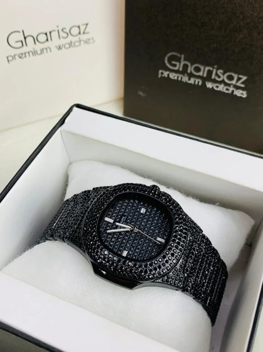 PP Nautilus Premium Black Diamond Men’s Watch – Limited edition