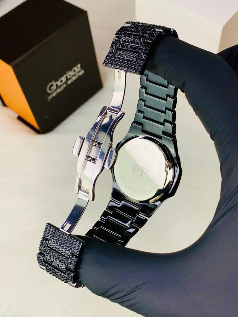 PP Nautilus Premium Black Diamond Men’s Watch – Limited edition