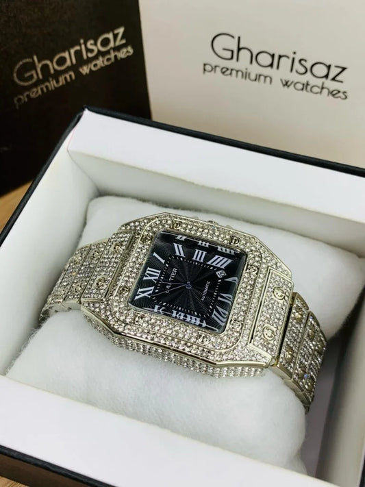 CT Silver Iced Premium Men’s Watch – Limited edition