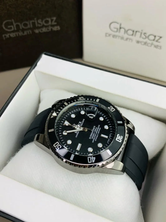The RLX Submariner- 40mm Silver Black Men’s Watch