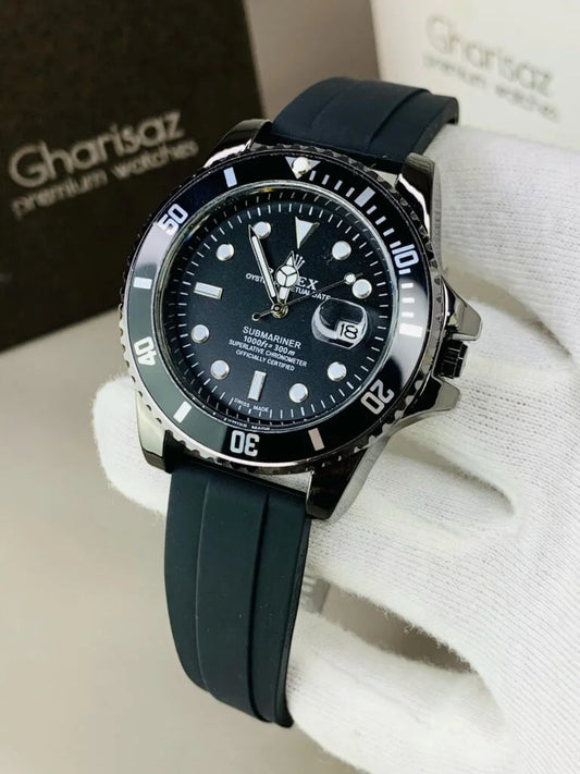 The RLX Submariner- 40mm Silver Black Men’s Watch